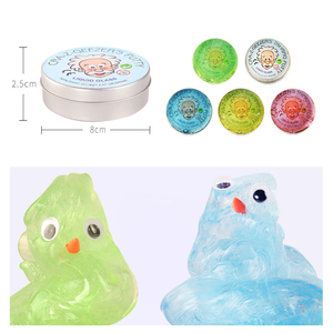 ของเล่นฟิดเจ็ต ดินน้ำมันใส เด้งดึ๋ง สำหรับคลายเครียดและสร้างความสนุก - Product Image 3