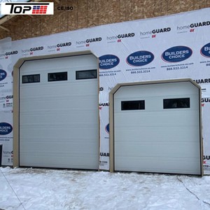 Porte <span class=keywords><strong>de</strong></span> <span class=keywords><strong>garage</strong></span> sectionnelle moderne isolée, homologuée CE, avec ouverture latérale électrique, prévention incendie, <span class=keywords><strong>prix</strong></span> bas - Product Image 1