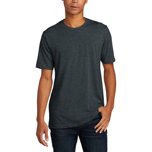 Camisetas de Manga Corta para Hombre, 100% Algodón, Tejido de Punto, Corte Ajustado, Cuello Redondo Acordonado, Antiarrugas, Ecológicas y Transpirables - Product Image 1