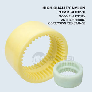 TGL Bomba de óleo de motor personalizada OEM 45 # Conector elástico de aço com dente curvo acoplamento de mangas de nylon acoplamentos de eixo de engrenagem de tambor - Product Image 5