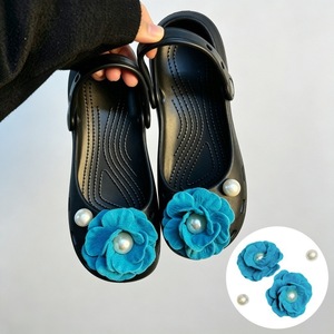 Accesorios de Decoración para Zapatos <span class=keywords><strong>Crocs</strong></span>, Diseño de Flor de Cerezo, para <span class=keywords><strong>Sandalias</strong></span> Modernas - Product Image 1