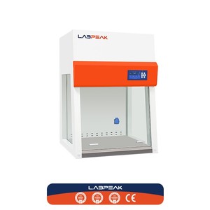 Mini hotte de laboratoire LABPEAK à flux d'air vertical, 1 filtre à charbon actif, vitesse d'air réglable, lampe UV, verrouillage de fenêtre pour laboratoire - Product Image 2