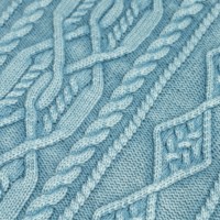 AiNear Vente en gros de logo personnalisé Design Oem & Odm Pull à manches longues bleu marine délavé à l'acide Pêcheur Pull en tricot de coton 100% pour hommes