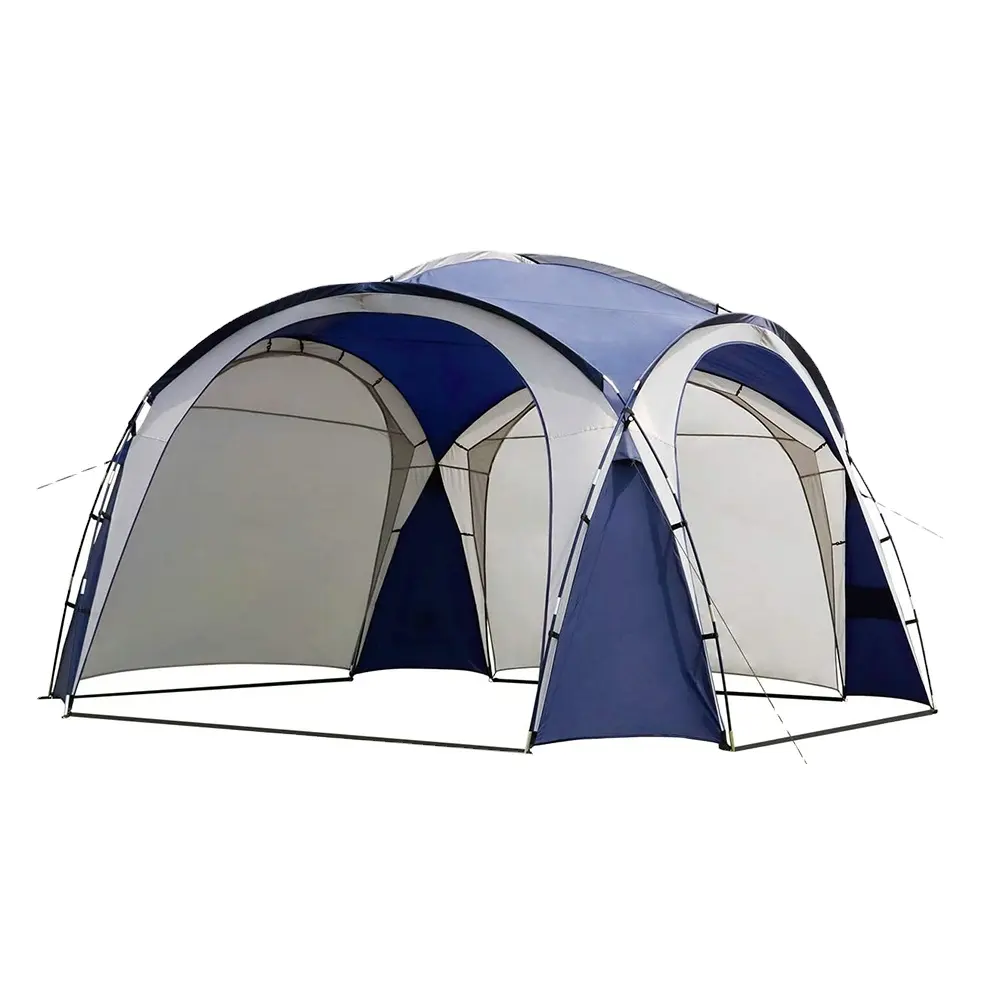 Kubah Tahan Air Naungan Matahari Taman 10X10 Kanopi Tenda Gazebo Cloud Dome Shelter