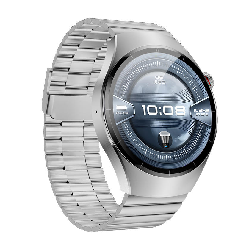 Ceinture en acier argenté