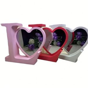 Espejo Mágico 3 en 1 Personalizado con Sublimación de Amor, Lámpara LED, Marco de Fotos para el Día de San Valentín - Product Image 2