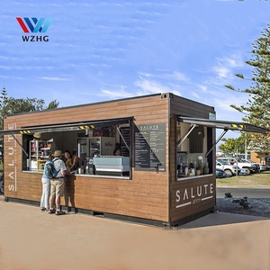 Prezzo basso 20ft 40ft prefabbricata conteneur container di trasporto ristorante cafe con cucina disegni - Product Image 3