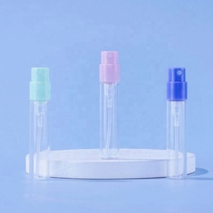 Luxury Portable Mini Spray <b>Bottles</b> 2ml Empty <b>Sample</b> Glass Vials in Pink Yellow Green Purple Blue for <b>Perfume</b> - Product Image 6