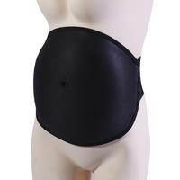 Faux Ventre de Grossesse Ajustable Noir Haute Qualité pour Spectacles Scéniques et Théâtre