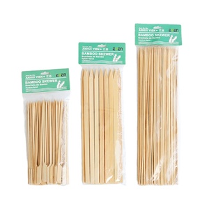 Thậm Chí giá rẻ thân thiện với môi tre gỗ xiên que Thổ Nhĩ Kỳ Kebab xiên trong kích thước <span class=keywords><strong>6</strong></span> 8 10 12 <span class=keywords><strong>inch</strong></span> - Product Image 6