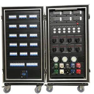 Powercon Box Electric Power Distribution Panel Boards/rack Pa Power Distribution