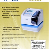 Impresora Biométrica de Matriz de Puntos SEIKO TP-50 para Fecha, Hora y Numeración, Máquina de Registro de Asistencia, USB, para Oficina