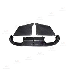 Real Carbon Fiber MTC Estilo Amortecedor Traseiro Difusor para BMW F87 M2 M2C Competição 2019-2021 Alta Qualidade Spoiler Traseiro - Product Image 4