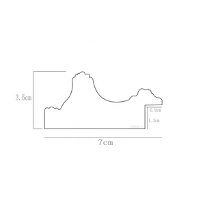 Hiện đại và Victorian-phong cách PS gương khung đúc giá rẻ New Phong cách nhựa khung hình cho trang trí nội thất mộc mạc thiết kế - Product Image 5