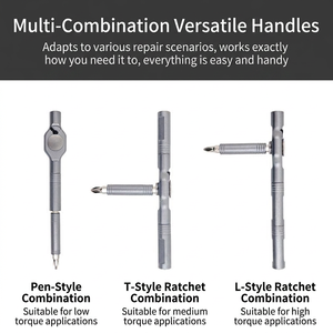 43 In 1 Ratcheting <b>Screwdriver</b> Set Industrial Grade Magnetic Tip Multi Functional Repair Tool Kit With Phillips And Torx Bits - Product Image 5