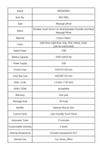 Mehrzweckgebrauch Neue Höhe Körpermassagegerät und Rückenlehne 2 <span class=keywords><strong>in</strong></span> 1 - Product Image 6