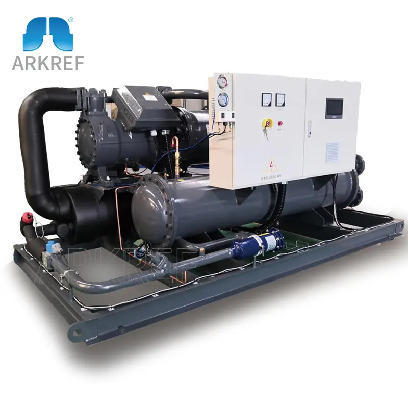 ARKREF280hp水冷スクリューコンプレッサー冷却産業用水冷チラー