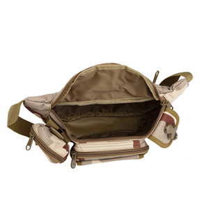 Lingzhen Sports Camo Tactical Ciclismo Riñonera Vientre al aire libre Móvil Hombres Solo hombro Crossbody Multiusos Ocio - Product Image 4