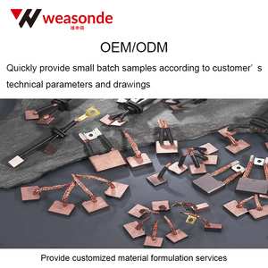 Weasonde BSX144 68-9142แปรงคาร์บอนสตาร์ทเตอร์เพลายาว30มม. 50มม. สำหรับรถชุดอุปกรณ์เสริมสำหรับผู้เริ่มต้นผลิตจากประเทศจีน - Product Image 2