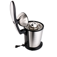Presse-agrumes en acier inoxydable 120V 220V Moteur puissant Presse-agrumes compact