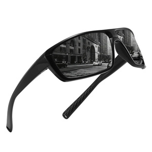 Gafas de Ciclismo Polarizadas con Marco Negro de PC, Lentes TAC con Protección UV400, Gafas Deportivas para Exteriores - Product Image 1