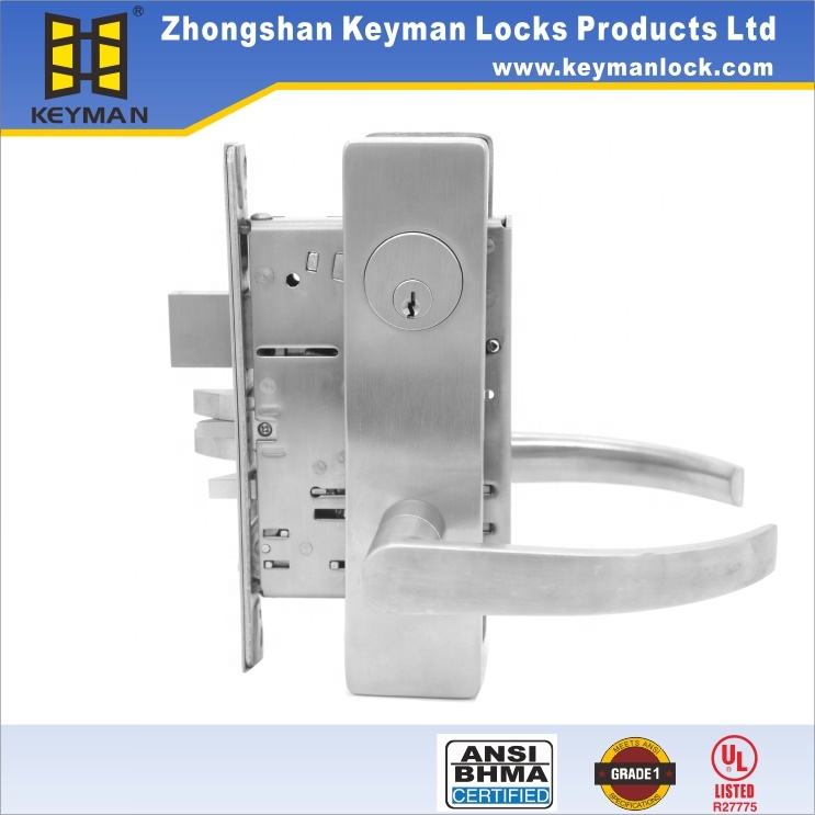 KEYMAN American Style Door Locks - ANSI Grade 1 Fire Rated