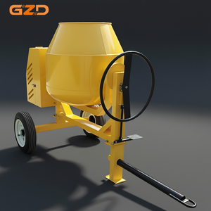 Betoniera Mobile GZD Piccola da 350L, 500L, 700 Litri, Mini, Diesel, Benzina, Elettrica con Motore per Uso Domestico e Edile - Product Image 1