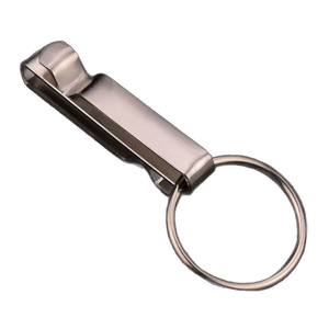 Clip para Cinturón de Acero Inoxidable con Llavero y Abrebotellas, Liberación Rápida, Antipérdida, para Uso Diario Masculino - Product Image 1