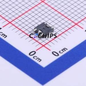 TS-1075A-B3D4 Tactile Switch SMD Switch Single Pole Single Throw Round Button 2.5N Vertical Mount - Product Image 2