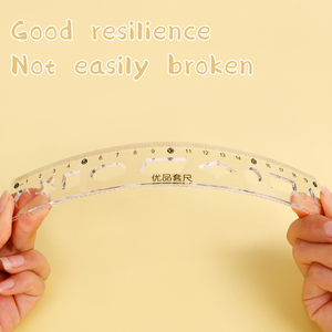 Phim hoạt hình toán học hình học nhựa cai trị thiết lập cho văn phòng phẩm Nguồn cung cấp và weibo văn phòng phẩm sử dụng - Product Image 4