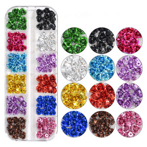Precio de Fábrica, Decoración de Uñas 3D con Pequeñas Rosas, Flores de Aluminio Coloridas, Dijes de Pedrería para Uñas - Product Image 1