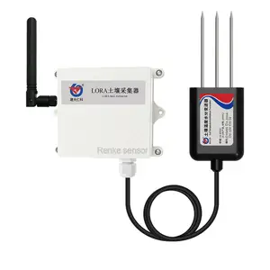 Sensor Inalámbrico de Humedad del Suelo Lora Gateway Met Lora para Agricultura Inteligente, 1 Unidad