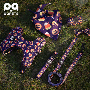 Arnés para mascotas con logotipo personalizado Material de nailon y neopreno de alta calidad Diseño cómodo acolchado suave - Product Image 3