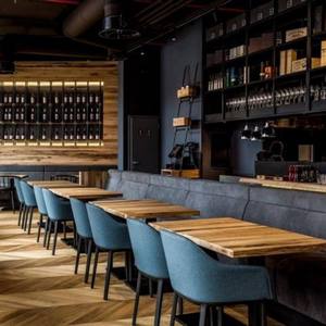 Mesas y sillas de <span class=keywords><strong>restaurante</strong></span> de fibra de vidrio de madera sintética de ratán <span class=keywords><strong>mexicano</strong></span> Hotel - Product Image 1