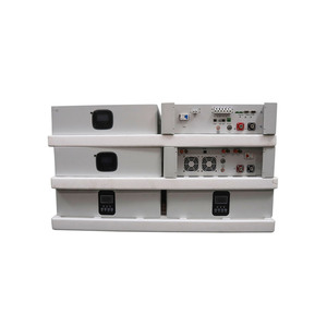 แบตเตอรี่ LiFePO4 แบบโมดูลาร์ 51.2V 5-10kW สำหรับสถานีฐานโทรคมนาคมพลังงานแสงอาทิตย์แบบออฟกริดและไฮบริดกริด - Product Image 3