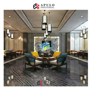 Fabbrica diretta marrone <span class=keywords><strong>antico</strong></span> pavimento in legno zebra pietra di marmo piastrelle del pavimento di prezzi a buon mercato nero di bambù zebrano grigio marmo - Product Image 3