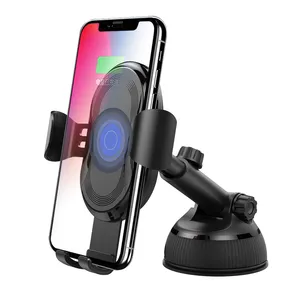 Wireless Stand Cellular Charger with CE FC ROHS Gravity Car Dashboard Holder Mobile Phone Car Dashboard or Desk 1 X USB Electric
