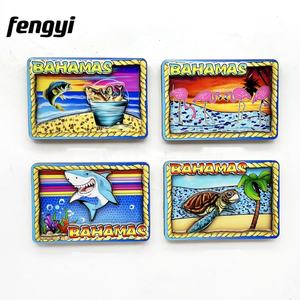 מגנט המקרר הסיטונאי עבור מדינות שונות בahamas תיירות מזכרות מקרר מגנטים - Product Image 6