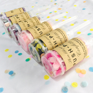 Confeti Sprinkle with Love en Envases Coloridos, Confeti en Bolsas de Papel Hechas a Mano, Cañón de Confeti, Divertido Regalo de Navidad - Product Image 1