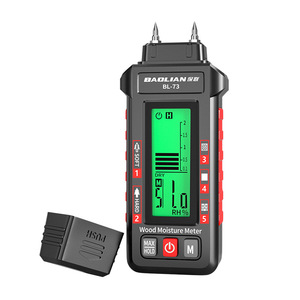 Baolian Wood <b>Moisture</b> <b>Meter</b> BL-T3 Digital Hygrometer For Softwood Hardwood Brick Cement Testing - Product Image 2