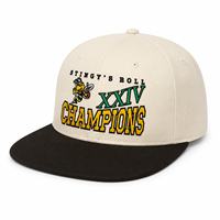 Casquette de baseball vintage personnalisée avec logo, en coton, broderie 3D en relief, visière plate, snapback unisexe, style hip-hop, sportive, motif léopard, pour les sports de plein air
