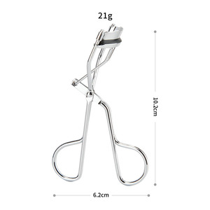 ที่ดัดขนตาแบบชุบโครเมียม A5A พร้อมแผ่นยางสำหรับใช้งานทั่วไป - Product Image 2