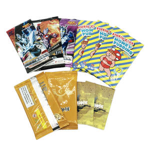 Sac en aluminium à fermeture éclair <span class=keywords><strong>Animle</strong></span> avec logo imprimé personnalisé Jeu de cartes pour animaux de compagnie Jeu de cartes à collectionner Sac d'emballage thermoscellé pour jouet Sac aveugle - Product Image 6