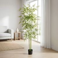 Bambú Artificial al por Mayor, Simulación Realista de Bambú para Decoración de Jardín y Hogar, Planta de Bambú Impermeable para Interiores y Exteriores