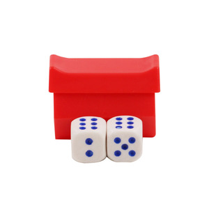 Magic <b>Talking</b> Dice Mini Magic Props Red 3.5X2.5X2CM For Tricks - Product Image 3