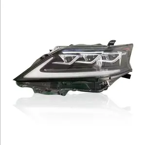 High Performance Auto Accessories 3 Lens Led Crystal Head lamp Headlight for Lexus RX 2009-2015