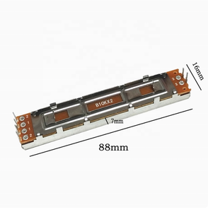 Thẳng trượt Mixer fager Chiều dài 88mm đột quỵ <span class=keywords><strong>60</strong></span> đơn/kép chiết b10k 8t xử lý 6 pin b10kx2 88mm - Product Image 3