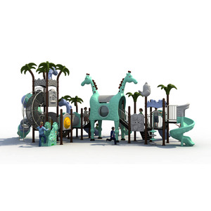 Toboggan en plastique d'extérieur pour enfants, aire de jeux multi-usages - Product Image 4