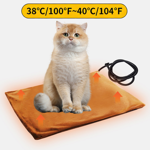 Couverture chauffante <span class=keywords><strong>électrique</strong></span> haut <span class=keywords><strong>de</strong></span> gamme pour animaux <span class=keywords><strong>de</strong></span> compagnie, personnalisable avec étiquette privée, lavable, imperméable, grande, douce et chaude pour chats et chiens - Product Image 1