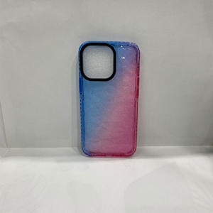 <span class=keywords><strong>Cover</strong></span> TPU con Motivo Diamantato Sfumato Colorato per <span class=keywords><strong>iPhone</strong></span> <span class=keywords><strong>11</strong></span> <span class=keywords><strong>Pro</strong></span> Max con Bordo in TPE e Assorbimento degli Urti con Cuscino d'Aria - Product Image 6